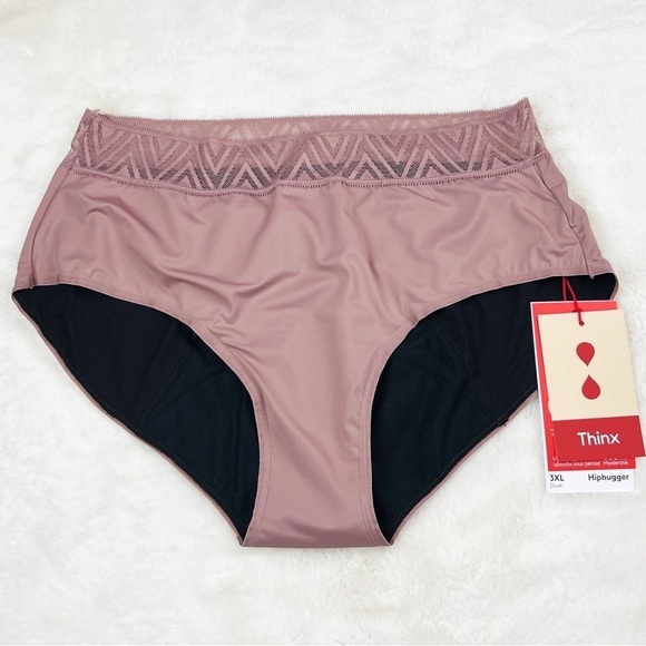 NWT Thinx Hiphugger Period Underwear for Women in Dusk - Picture 4 of 6